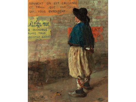 I. Turlotte, französischer Künstler des 19./ 20. Jahrhunderts
